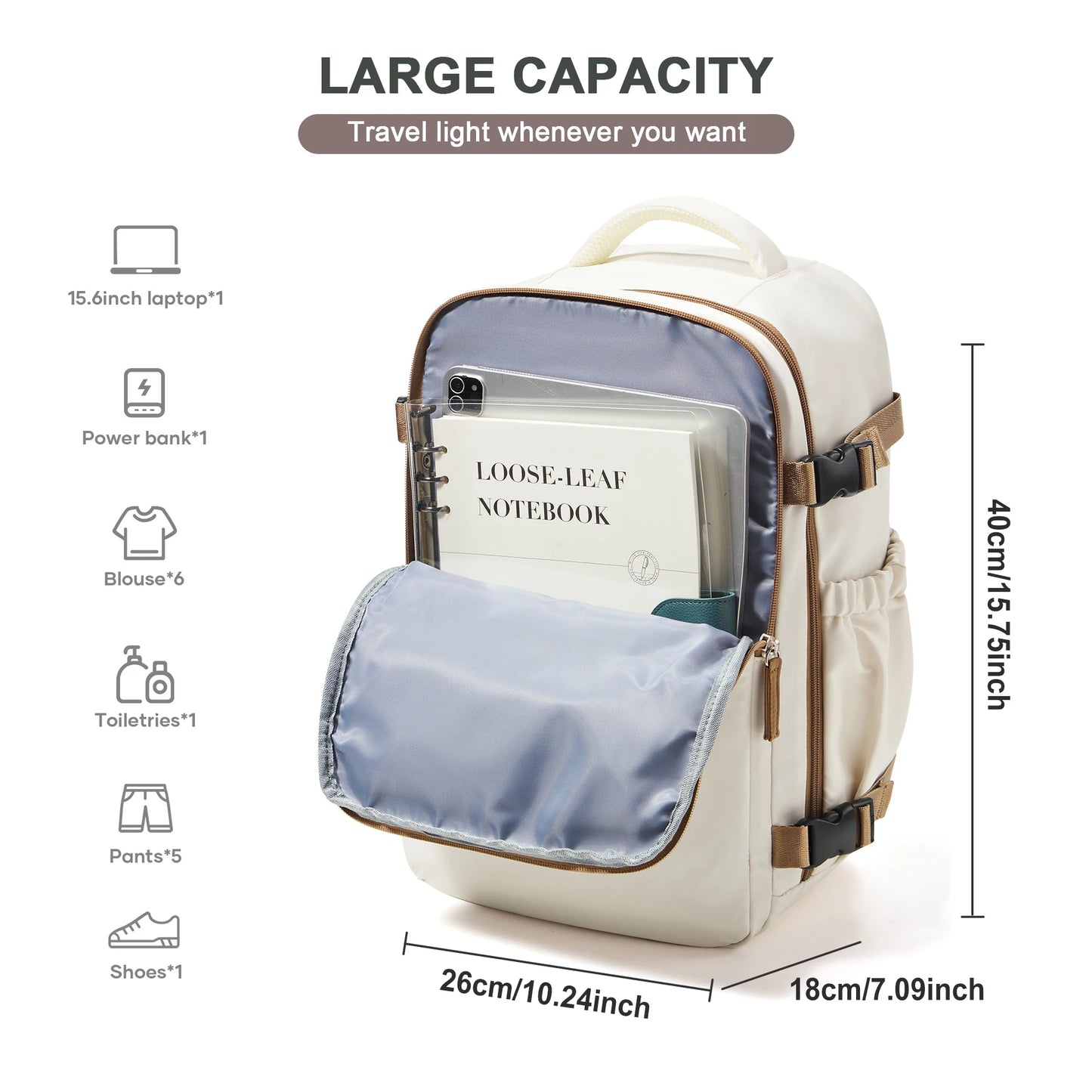 Cabin Travel Backpack 40x30x20