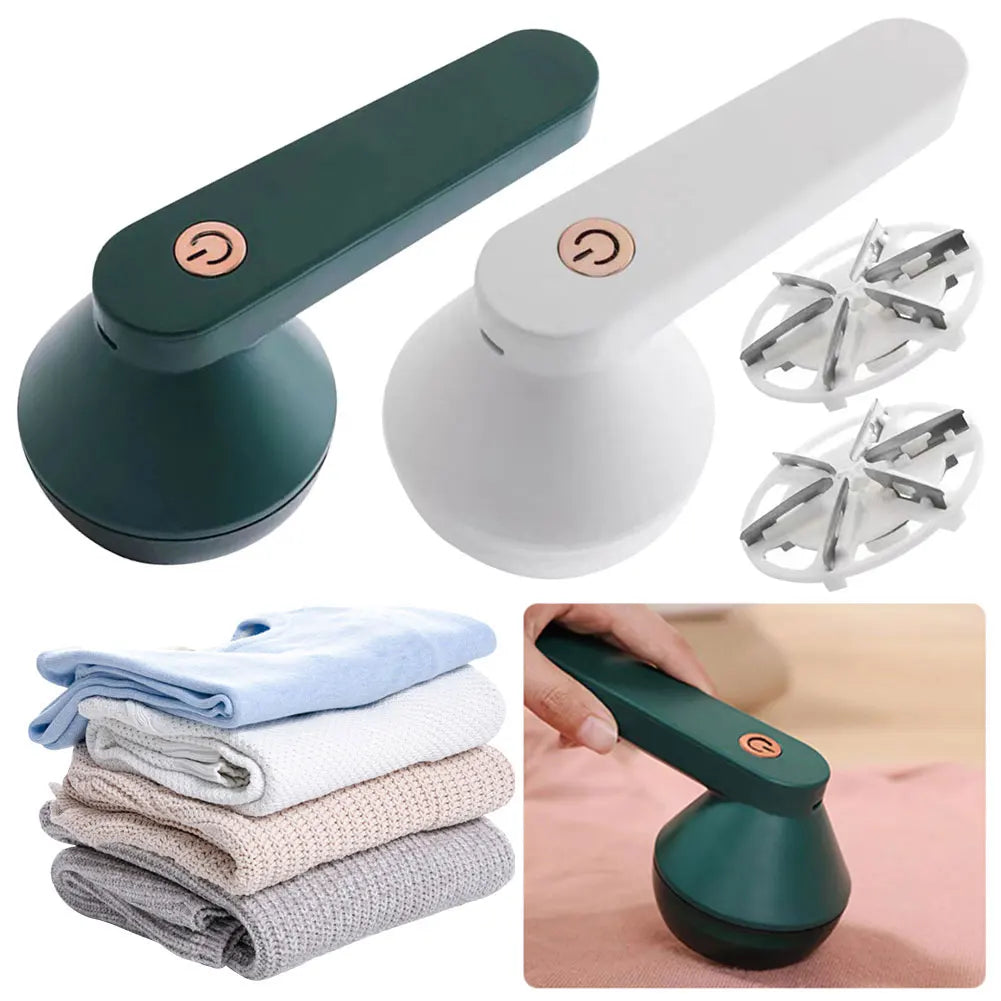 Rechargeable Fabric Shaver | 6-Blade Lint Remover