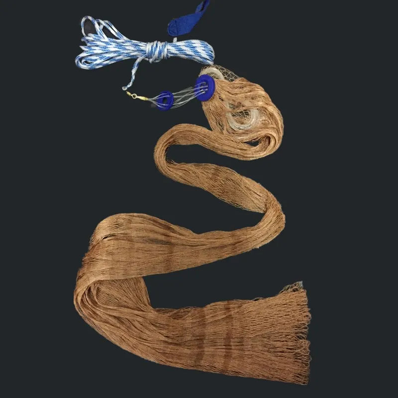 Finefish Hand Throw Fish Network Cast Net Outdoor Water Sport Hunting Catch Fishing Net Small Mesh Gillnet