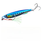 Fishing Lure 10g15g20g30g40g60g Trolling Artificial Hard Bait Bass Casting Jigging Fish Lure Sinking Spoon Tackle Metal Jig