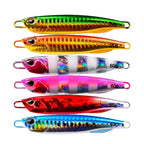 Fishing Lure 10g15g20g30g40g60g Trolling Artificial Hard Bait Bass Casting Jigging Fish Lure Sinking Spoon Tackle Metal Jig