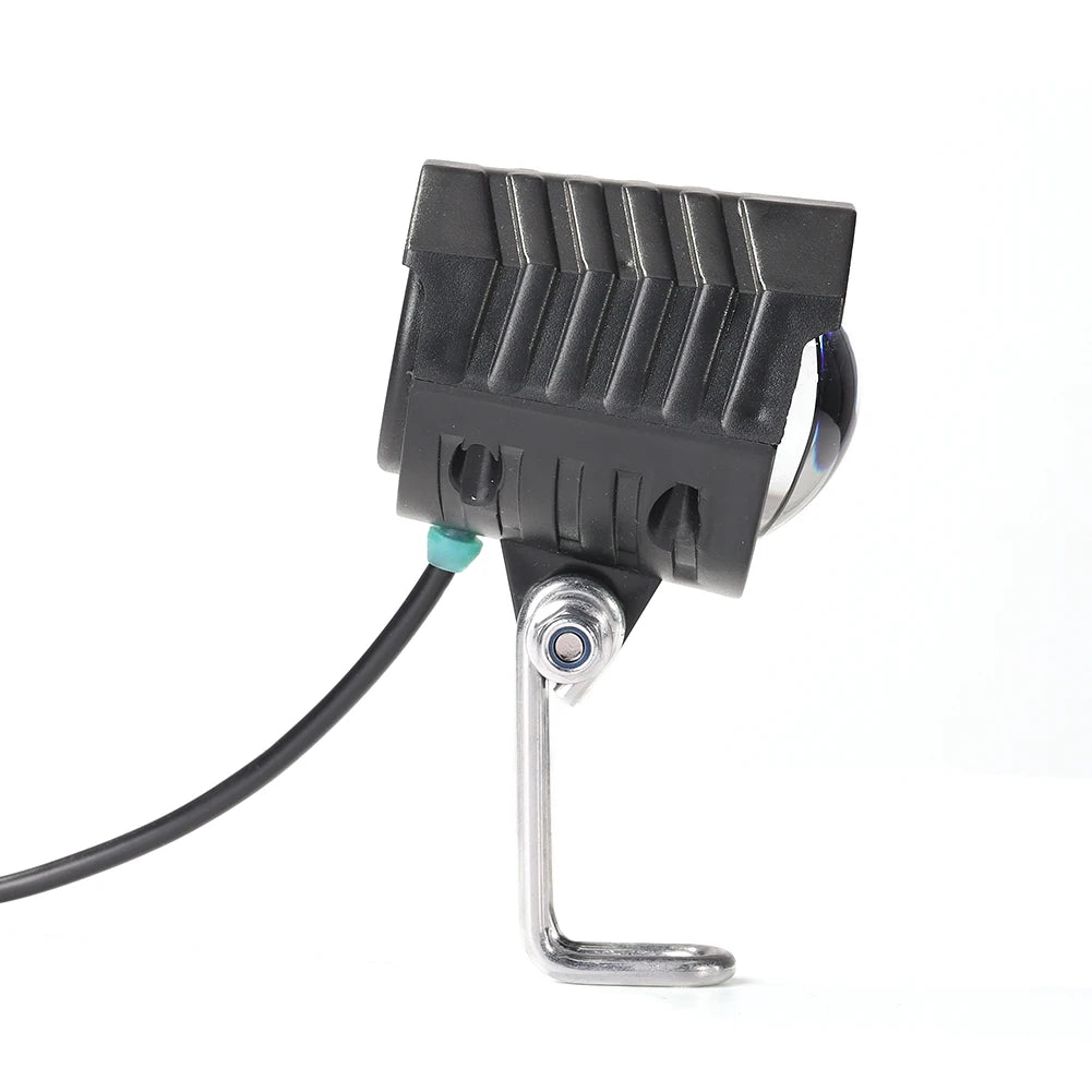 Ebike E-Bike 36V 48V 60V 80V Electric Bicycle Light with Horn Waterproof Scooters Motorcycle Headlight Horn Set Front Headlight
