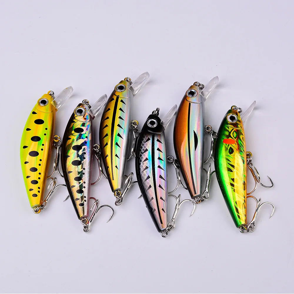 Fishing 8cm 11g Swimbaits Bass Big Fish Crankbaits Fishing Lure Floating Wobblers for Pike Minnow Lure Fishing Tackle