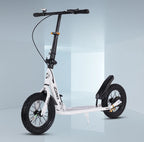 Adult Handbrake Scooter For Teens To Work Big Wheel Two-wheel Foldable Urban Campus Mobility Scooter Hot New