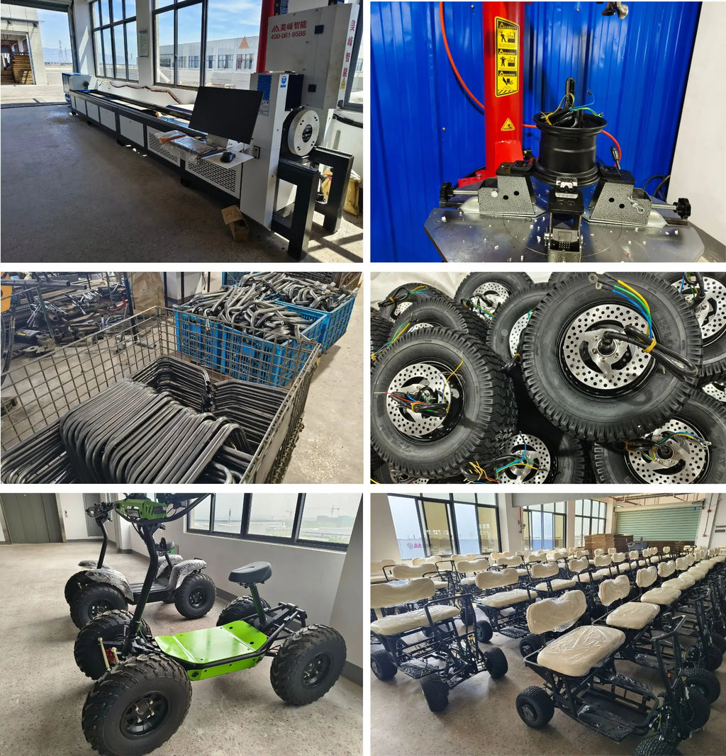 (Golf01) 4 Motor High Quality 2 Person Elderly Mobility Scooter Golf Buggy Cart Golf Car