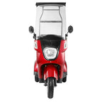 Large Size 2 Seat 3 Wheel 500w Electric Mobility Scooter With Sunny Roof For Adult