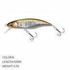 Fishing 50mm 3.5g Swimbaits Bass Big Fish Crankbaits Fishing Lure Floating Wobblers for Pike Minnow Lure Fishing Tackle
