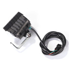 Ebike E-Bike 36V 48V 60V 80V Electric Bicycle Light with Horn Waterproof Scooters Motorcycle Headlight Horn Set Front Headlight