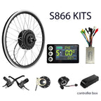 Ebike Conversion Kit 24V/36V/48V 250W Front Rear Brushless Gear Hub Wheel Motor 16-29inch 700C  for Electric Bicycle Kit