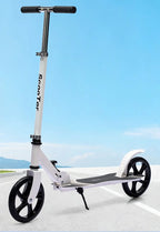 Foldable Kick Scooter Adults Kids Teens Urban Commuter Campus Lightweight Portable Two Wheels Adjustable Handlebars Scooters