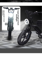 Promotional 20-inch mountain E-Bike, 500W brushless motor adult city electric bike, 48V15AH battery electric scooter
