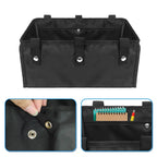 Walker Bag Under Seat for Four Wheel Rollator, Rollator Bag Tote Organizer Pouch Storage to Walkers for Senoirs, Walker Accessor