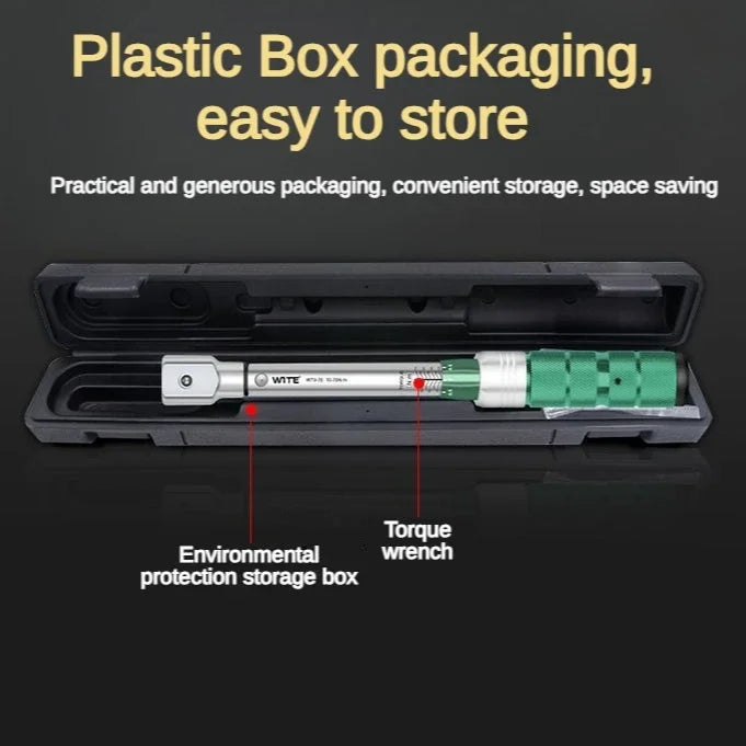 Open Torque Wrench Multifunctional Adjustable Preset High Precision Replaceable Head Torque Wrenchs Professional Hand Tools