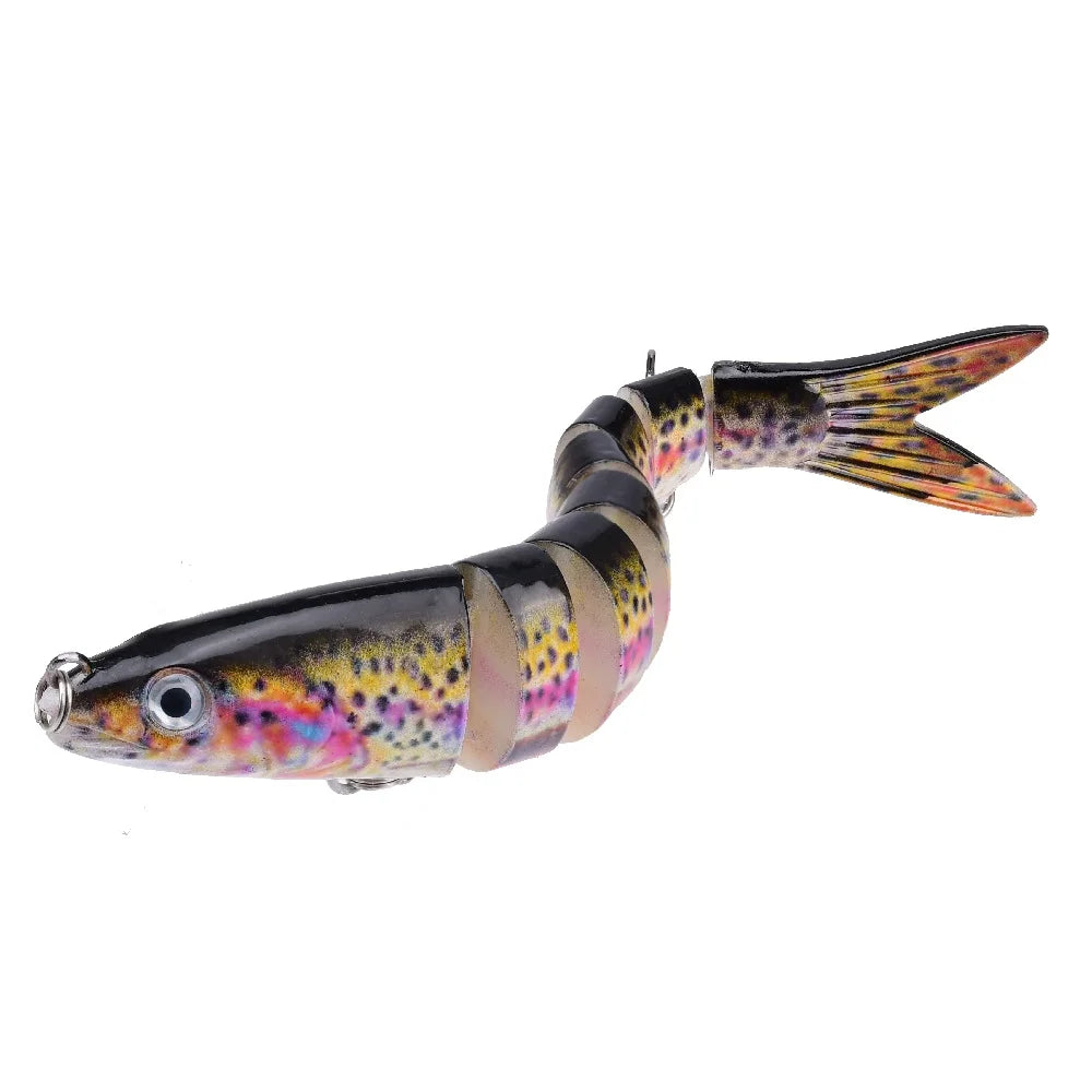 Fishing Lures Multi Jointed Swimbait Crank Bait Slow Sinking Bionic Artificial Bait Freshwater Saltwater Trout Bass Fishing Acce