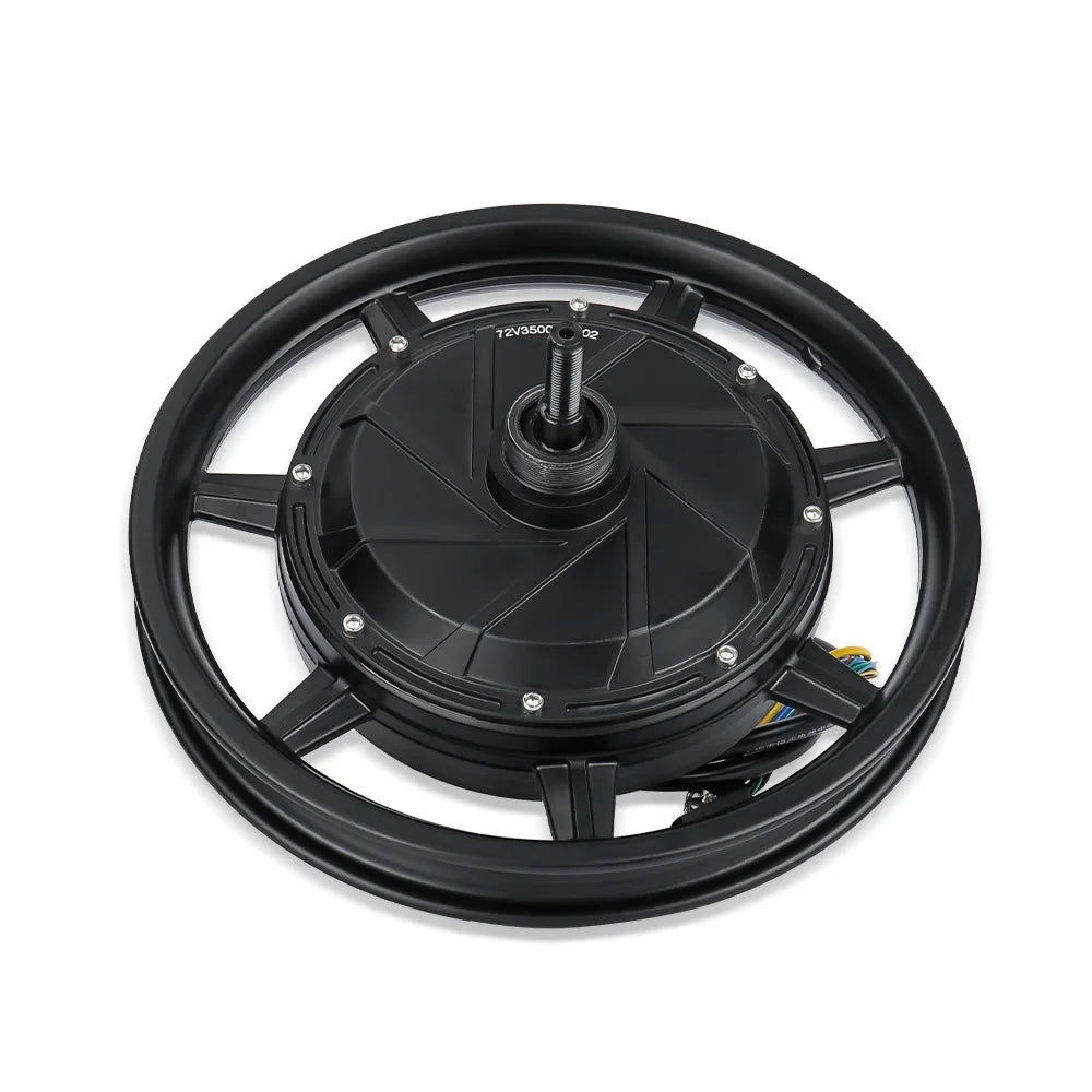 120KM/H Hub Motor with Tire 14x2.125 Electric Bicycle Wheel 48V 60V 72V 1500W-3500W Ebike Brushless High Speed 1200RPM Scooter
