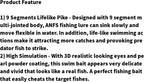 ANFS Fishing Lures for Bass Trout Multi Jointed Swimbaits Slow Sinking Bionic Swimming Lures Bass Freshwater Saltwater Bass