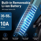 24-inch electric bicycle with 500W power 36V 10AH safety battery makes it easy and labor-saving for adults to ride E-bike