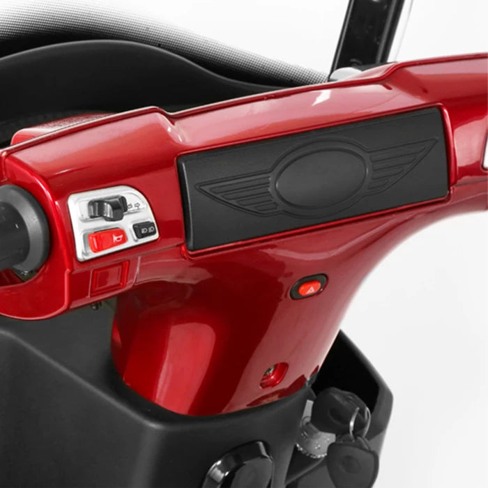 Large Size 2 Seat 3 Wheel 500w Electric Mobility Scooter With Sunny Roof For Adult