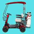 (Golf01) 4 Motor High Quality 2 Person Elderly Mobility Scooter Golf Buggy Cart Golf Car