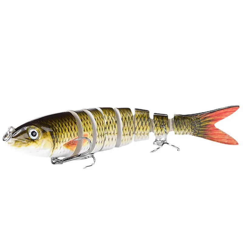 Fishing Lures Multi Jointed Swimbait Crank Bait Slow Sinking Bionic Artificial Bait Freshwater Saltwater Trout Bass Fishing Acce