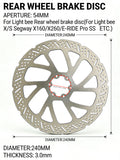 Super Ebike Electric dirt bike Light bee/E-ride pro ss Modified Ultra bee Rear Brakes 240mm Rear wheel Brake Disc