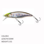 Fishing 50mm 3.5g Swimbaits Bass Big Fish Crankbaits Fishing Lure Floating Wobblers for Pike Minnow Lure Fishing Tackle
