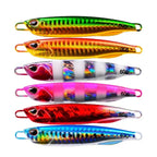 Fishing Lure 10g15g20g30g40g60g Trolling Artificial Hard Bait Bass Casting Jigging Fish Lure Sinking Spoon Tackle Metal Jig