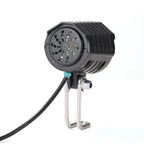Ebike E-Bike 36V 48V 60V 80V Electric Bicycle Light with Horn Waterproof Scooters Motorcycle Headlight Horn Set Front Headlight