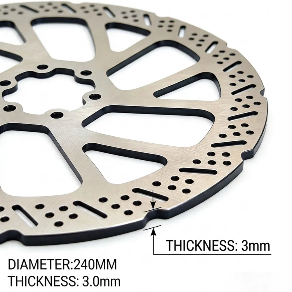 Super Ebike Electric dirt bike Light bee/E-ride pro ss Modified Ultra bee Rear Brakes 240mm Rear wheel Brake Disc