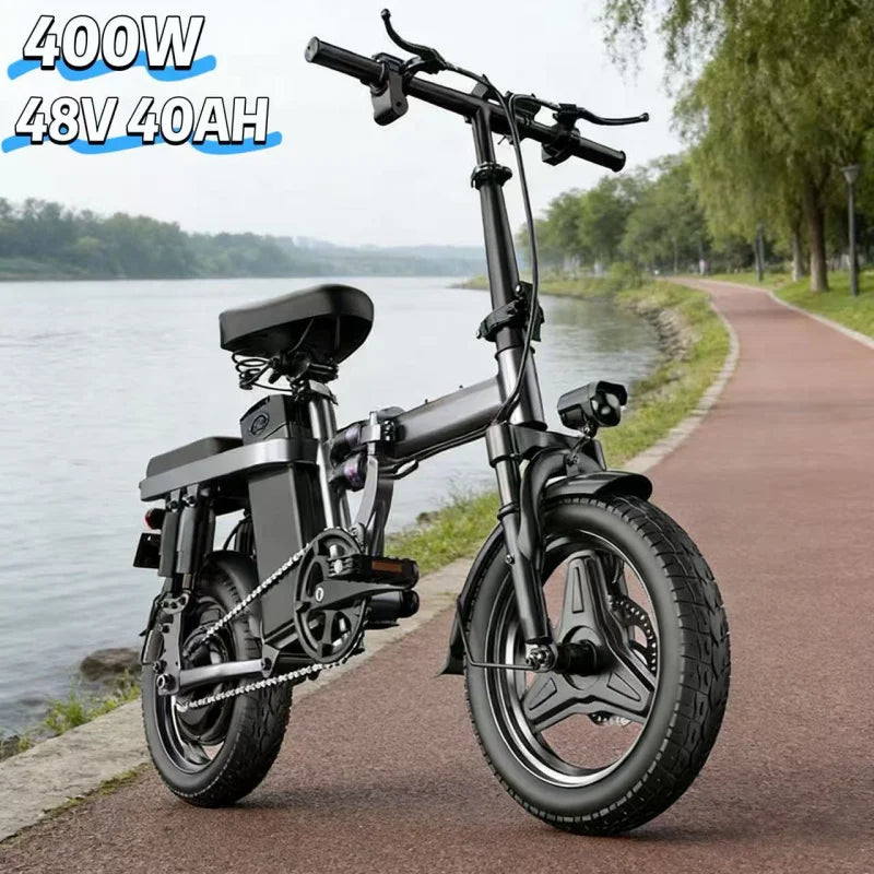 E-bike is equipped with a 400w motor and 48v40ah battery. It is an adult electric bicycle for worry-free travel.electric bike