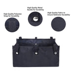 Walker Bag Under Seat for Four Wheel Rollator, Rollator Bag Tote Organizer Pouch Storage to Walkers for Senoirs, Walker Accessor