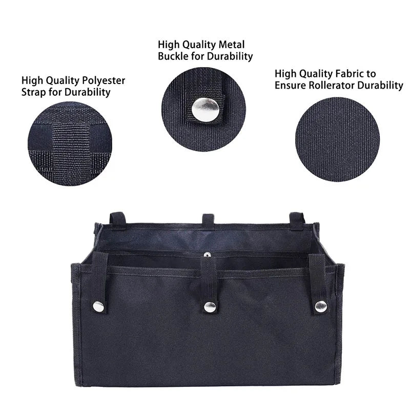 Walker Bag Under Seat for Four Wheel Rollator, Rollator Bag Tote Organizer Pouch Storage to Walkers for Senoirs, Walker Accessor