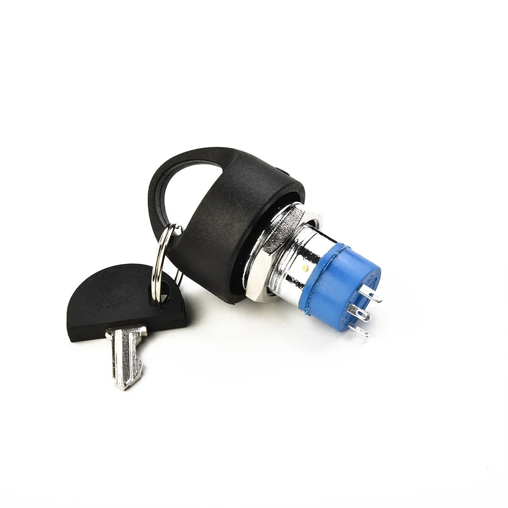 Motorcycle Ignition Switch With 2 Keys Mobility Scooter Spare Start On-Off Mobility Scooters Interior Parts