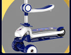 3-in-1 Scooter for Children Aged 1–3, 6–12: A versatile ride-on and push-along scooter for little boys and girls