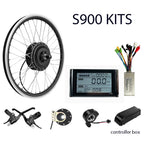 Ebike Conversion Kit 24V/36V/48V 250W Front Rear Brushless Gear Hub Wheel Motor 16-29inch 700C  for Electric Bicycle Kit