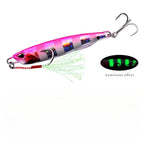 Fishing Lure 10g15g20g30g40g60g Trolling Artificial Hard Bait Bass Casting Jigging Fish Lure Sinking Spoon Tackle Metal Jig