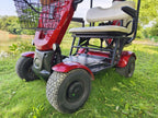 (Golf01) 4 Motor High Quality 2 Person Elderly Mobility Scooter Golf Buggy Cart Golf Car