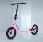 Adult Handbrake Scooter For Teens To Work Big Wheel Two-wheel Foldable Urban Campus Mobility Scooter Hot New