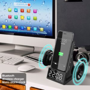 3-in-1-Multi-purpose-Wireless-Charger-Alarm-Clock-Bluetooth-Speaker-LED-Smart-Digital-Clock-Table-4