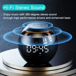 Mini-Bluetooth-Speaker-Portable-with-LED-Light-FM-Radio-Speakers-Alarm-Clock-Timer-Altavoces-Music-Boombox-2