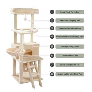 Multi-Level-Pet-Cat-Tree-House-Candos-Soft-Natural-Sisal-Scratching-Posts-for-Kitten-Tower-with-2