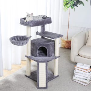 Multi-Level-Pet-Cat-Tree-House-Candos-Soft-Natural-Sisal-Scratching-Posts-for-Kitten-Tower-with-4