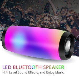 TG157-LED-Flashing-Light-Speaker-Portable-With-Rope-Outdoor-Loundspeaker-1200-mAh-Fabric-Waterproof-Subwoofer-FM-2