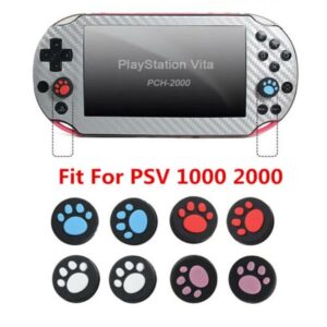 4PCS-Cute-Cat-Paw-Analog-Thumb-Stick-Grip-Cover-Protective-Joystick-Caps-For-Sony-PlayStation-Psvita