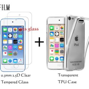For-Apple-iPod-Touch-5-6-7-Generation-Transparent-TPU-Back-Cover-Case-9H-0-3MM