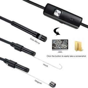 Mini-Endoscope-Camera-Waterproof-Endoscope-Borescope-Adjustable-Soft-Wire-6-LEDS-7mm-Android-Type-C-USB-3