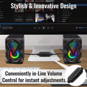 X2-Computer-Speakers-with-Subwoofer-For-PC-Desktop-Computer-Laptop-LED-Colorful-Lighting-Home-Theater-System-3